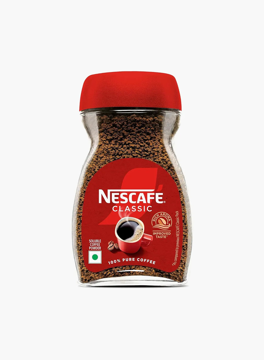 Nescafe Classic Instant Coffee Powder | 100% Pure Coffee | Medium Roast | 45g Jar