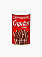 Caprice Classic Wafer Roll Sticks with Hazelnut & Cocoa Cream | Crispy Wafer Snack | Vegetarian | 115g