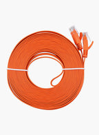 CAT6 FFTP OR SMARTLINK Premium Quality FLAT Patch Cord - Orange