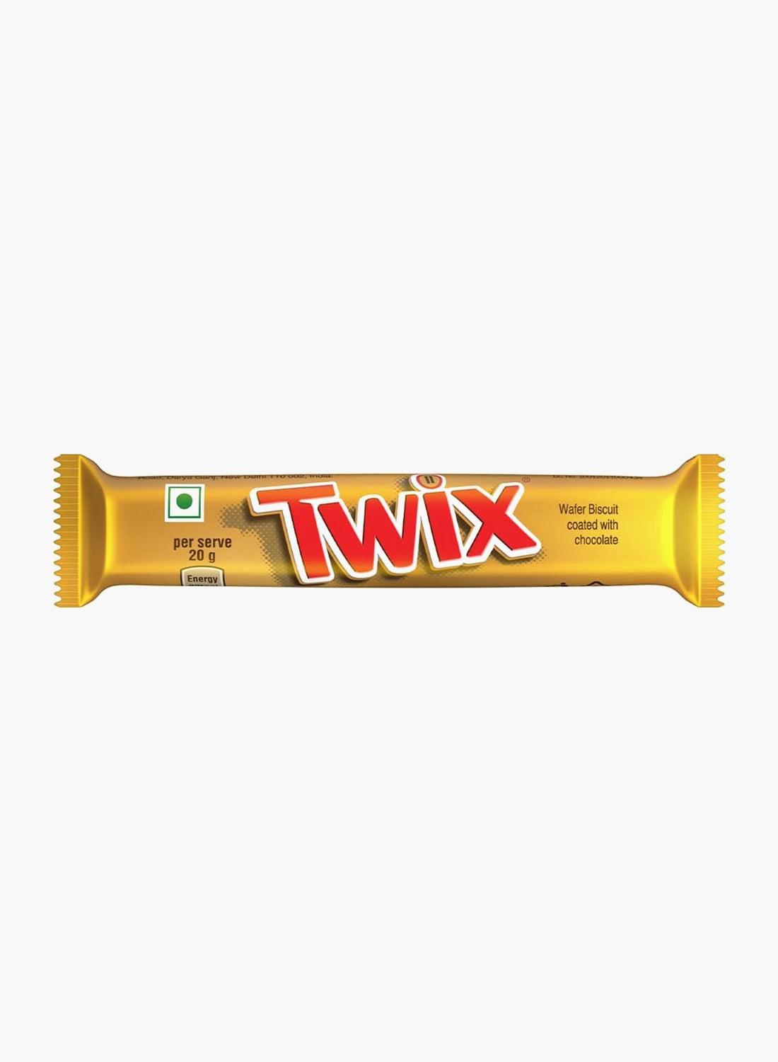 Twix Caramel Cookie Chocolate Bar | Milk Chocolate with Caramel & Crunchy Cookie | 20g x 24 Pack (480g)
