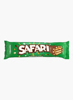 Gandour Safari Caramel Crunch Chocolate Bar | Milk Chocolate with Crunchy Caramel | 32g x 12 Pack (384g)