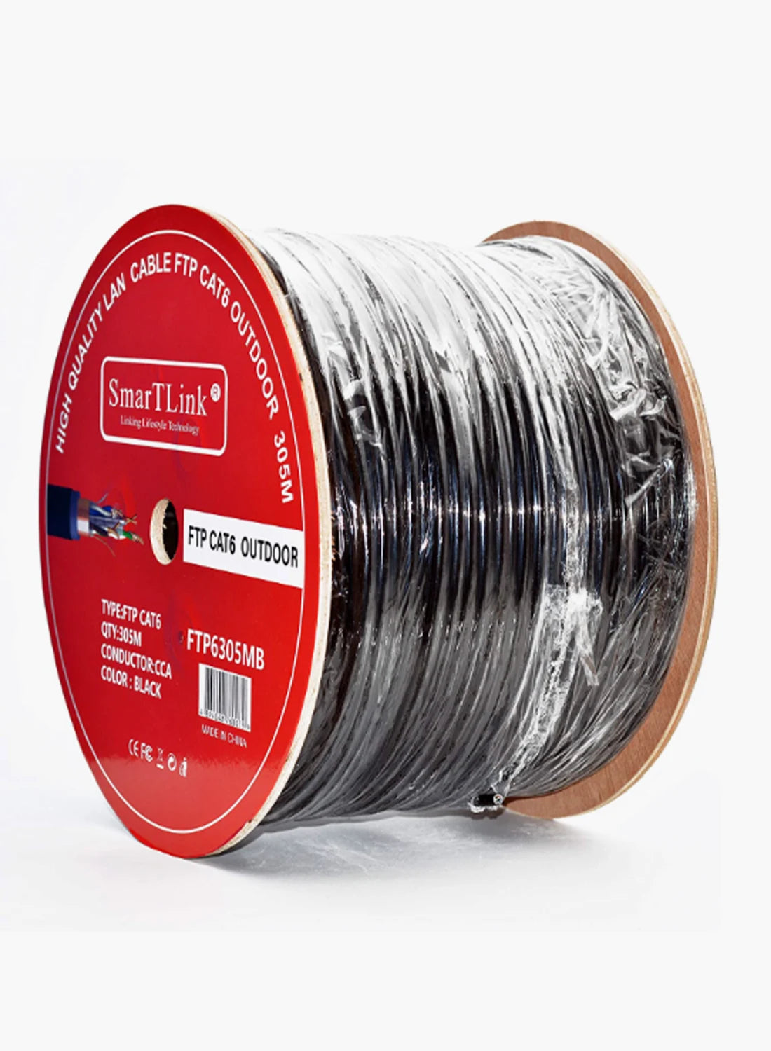 SMARTLINK CAT6 FTP OUTDOOR Cable Roll - FTP6305MB