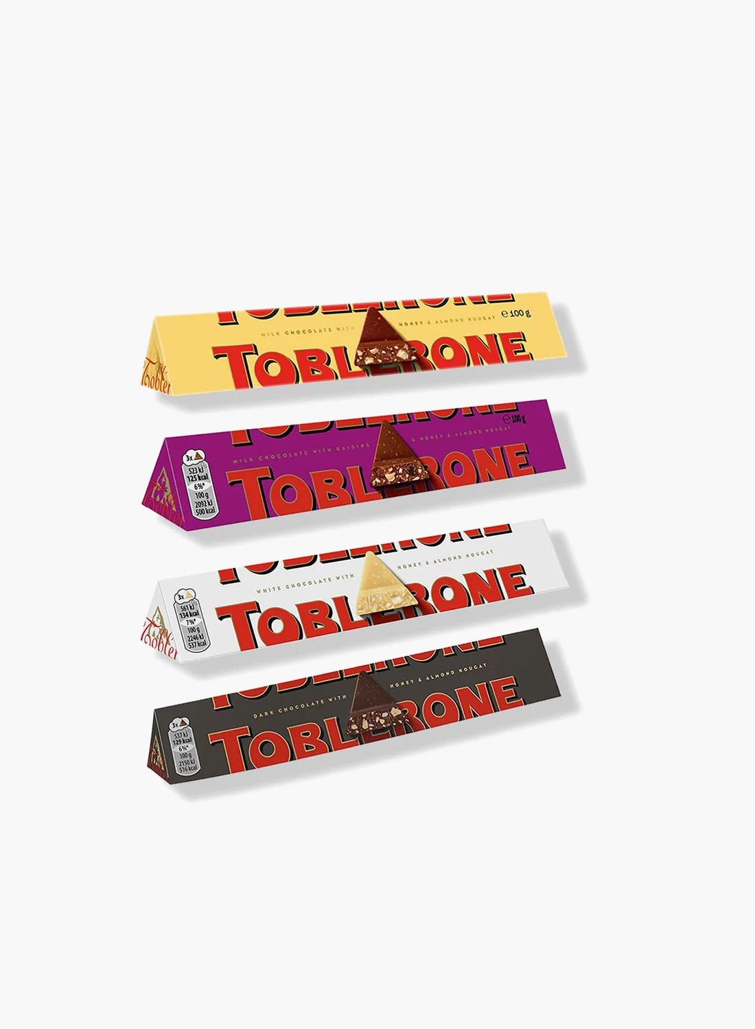 Toblerone Swiss Chocolate Combo Pack (Set of 4)