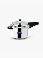 Sanford SF3253PC Aluminium Pressure Cooker 5L | Induction Base | Dual Safety Valve | Heavy Duty Cooker