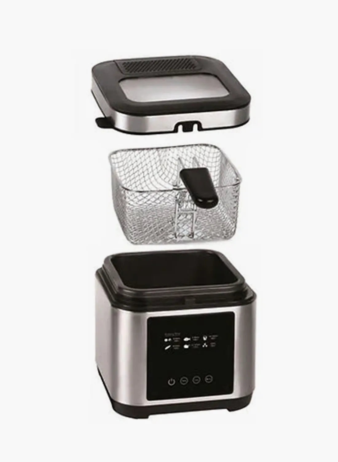 Sanford SF1304DF BS Digital Deep Fryer 2.5L 1200W | LED Touch Screen | 2-Hour Timer | Stainless Steel | Overheat Protection