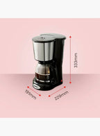 Sanford SF1394CM BS Coffee Maker 1.5L 900W | 12 Cups | Drip Coffee Machine | Keep Warm | Anti-Drip | Black