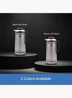 Sanford SF1688VF Vacuum Flask 1.6L | Hot & Cold 24 Hours | Leak-Proof | Glass Liner | Stainless Steel Body