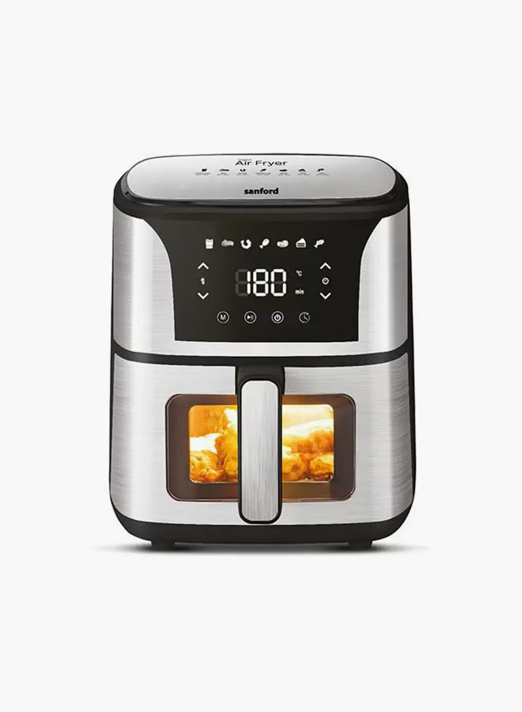 Sanford SF2450AF BS Digital Air Fryer 5.5L – 1500W Oil-Free with Window & 7 Smart Cooking Modes