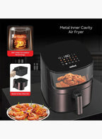 Sanford SF2458AF BS-D Digital Multi Air Fryer 8L 1700W | 10 Preset Programs | 360° Heat Circulation | Rapid Air Technology