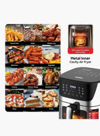 Sanford SF2460AF BS Digital Air Fryer 9.2L 2150W | 10 Preset Menus | LED Touch Display | Advanced Vortex Technology