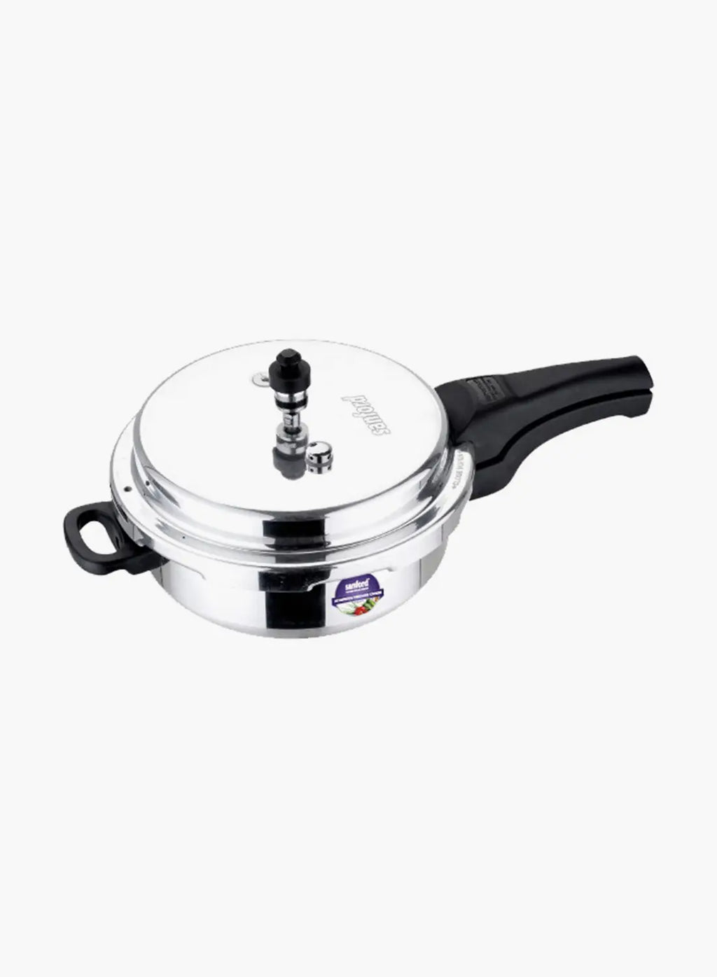 Sanford SF3261PCI Aluminium Pressure Cooker 3.5L | Induction Base | Dual Safety Valve | Durable Cooker