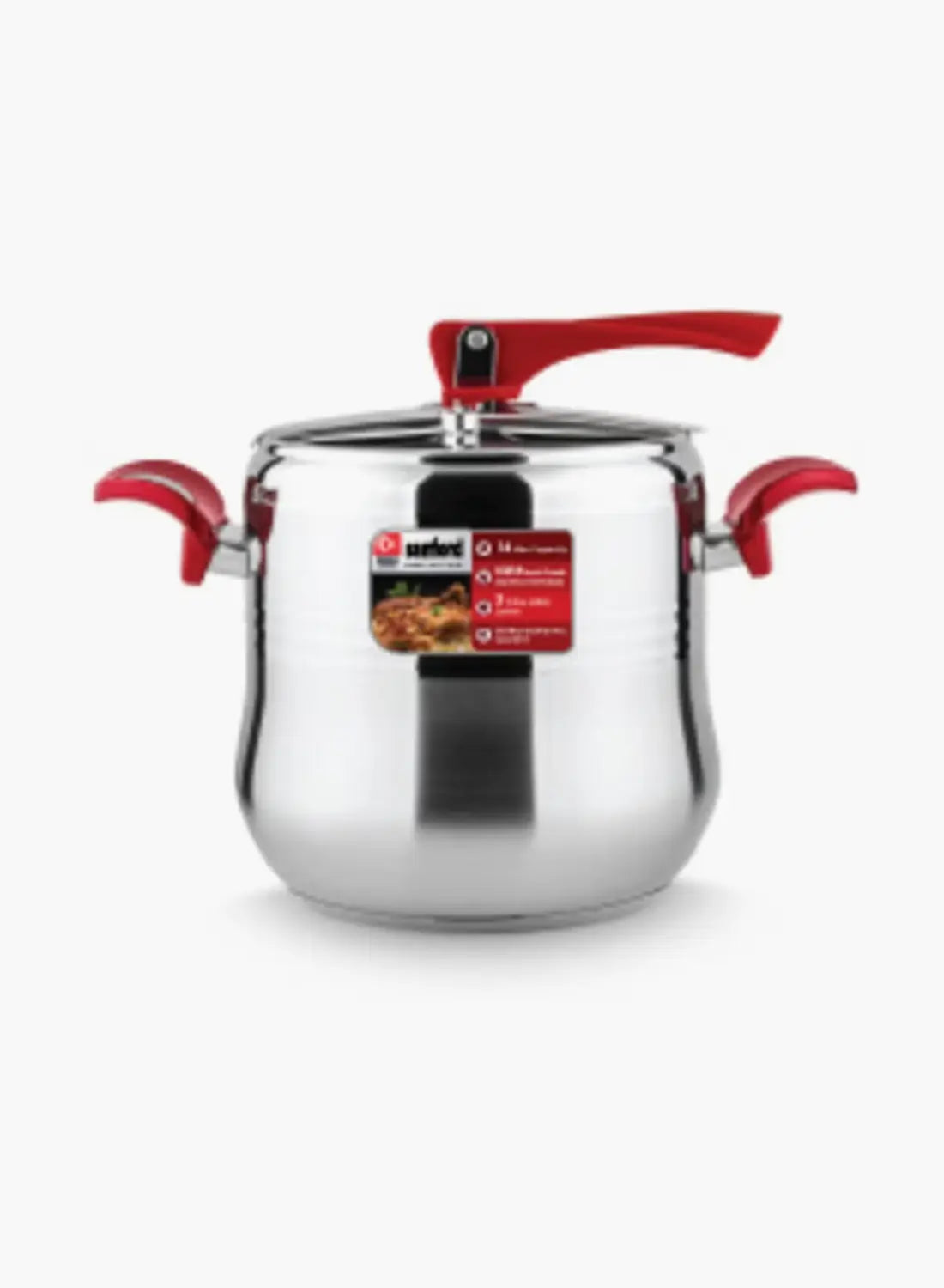 Sanford SF3262PC Stainless Steel Pressure Cooker 14L | SUS 304 | 3 Valve Safety | Capsule Bottom | Multi-Heat Source