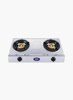 Sanford SF5356GC 2 Burner Gas Stove | Stainless Steel | Auto Ignition | Indian Burners | Low Gas Consumption | Blue Flame