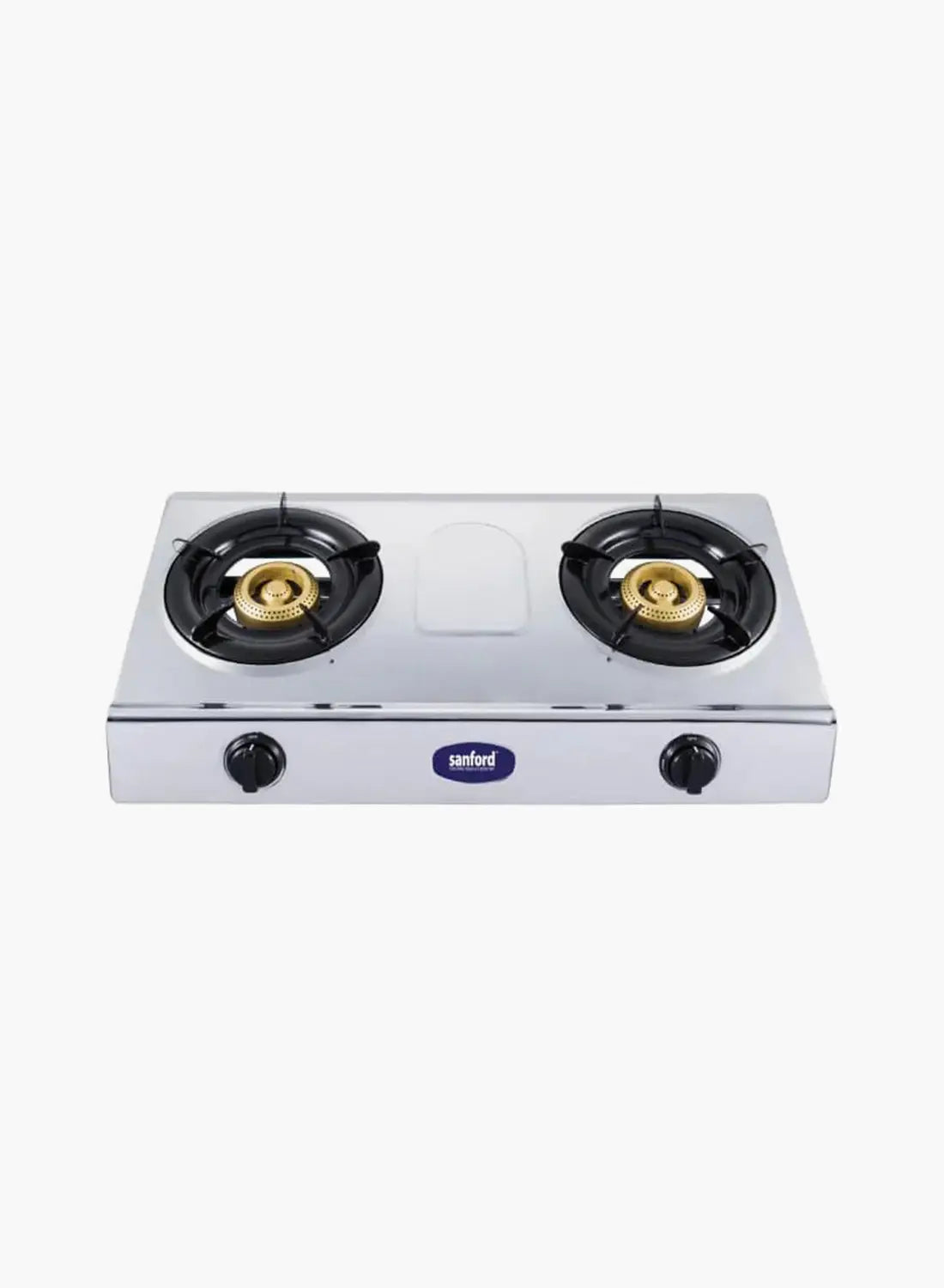 Sanford SF5356GC 2 Burner Gas Stove | Stainless Steel | Auto Ignition | Indian Burners | Low Gas Consumption | Blue Flame