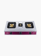 Sanford SF5354GC FSD 3 Burner Gas Stove | Stainless Steel | Auto Ignition | FSD Safety | Cast Iron Burners | Blue Flame