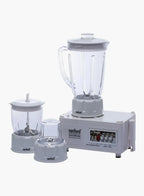 Sanford SF5501JB BS 4-in-1 Juicer Blender 1.6L 650W | Juice Extractor | Mill & Mincer | 2 Speed + Pulse | White