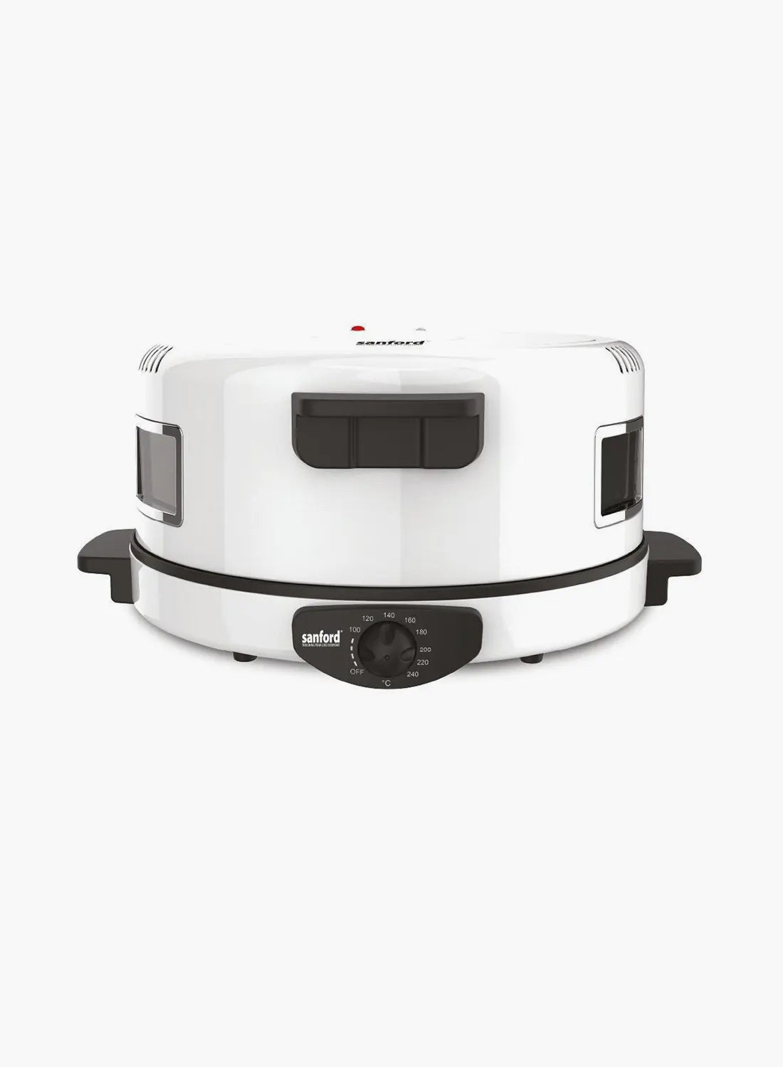 Sanford SF5792ABM BS Arabic Bread Maker 40cm 2200W | Viewing Window | Double Thermostat | Non-Stick Plate | Heavy Duty