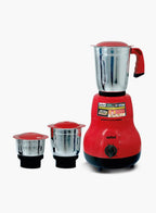 Sanford SF5904GM 3-in-1 Mixer Grinder 650W | 1.2L + 0.8L + 0.4L Jars | Tetra Flow Technology | Stainless Steel Blades | Made in India
