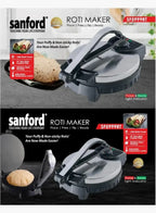 Sanford SF5999RT Roti Maker 10 Inch | 1200 Watts | Non-Stick Plates | Adjustable Temperature | Compact Design