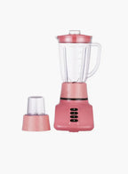 Sanford SF6806BR BS 2-in-1 Blender 1.6L 400W | Mill Jar | 2 Speed + Pulse | #304 Stainless Steel Blades | Multicolour