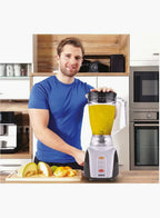 Sanford SF6842BR BS 2-in-1 Blender 1.6L 650W | Unbreakable Jar | Mill Attachment | 2 Speed + Pulse | Copper Motor