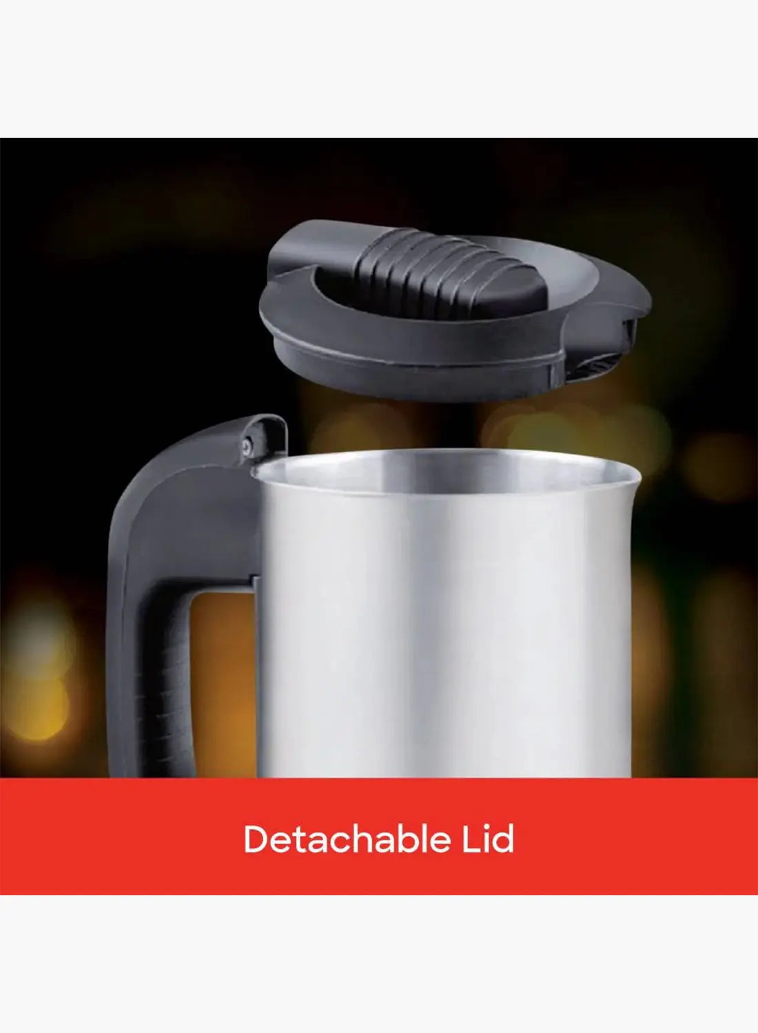 Sanford SF861EK BS Travel Electric Kettle 0.5L 1100W | Stainless Steel | Compact | Auto Shut-Off | Portable