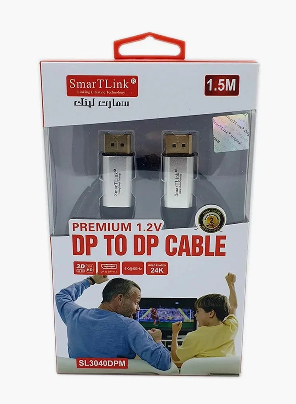 SMARTLINK DisplayPort Cable 4K (SL3040DPM Series)