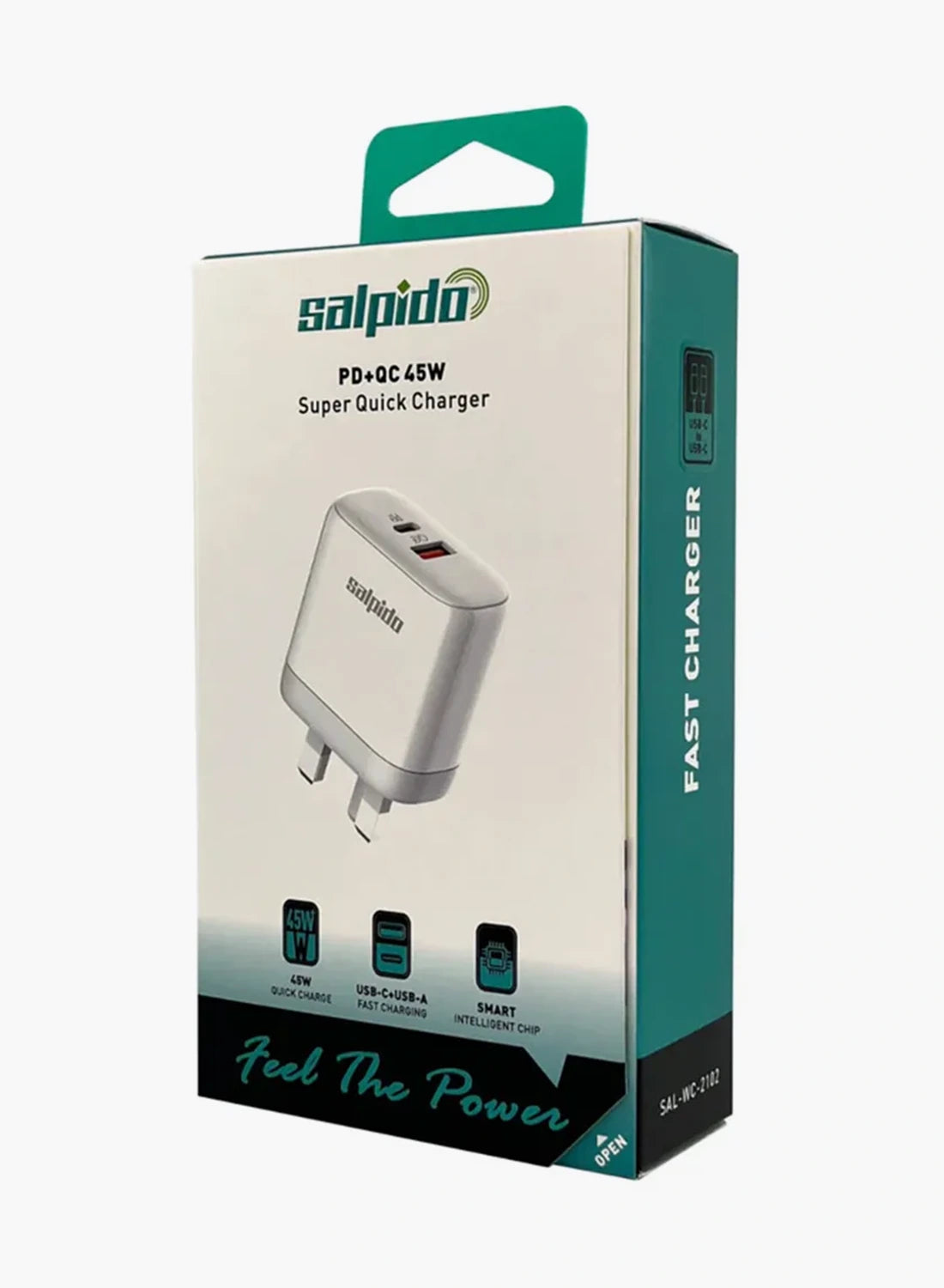 Salpido SAL-WC-2102 PD+QC 45W Super Quick Charger