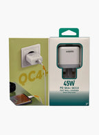 Salpido SAL-WC-2102 PD+QC 45W Super Quick Charger