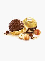 Ferrero Rocher Premium Chocolate Pralines | Hazelnut Milk Chocolate Gift Box | 16 Pieces | 200g