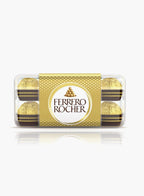 Ferrero Rocher Premium Chocolate Pralines | Hazelnut Milk Chocolate Gift Box | 16 Pieces | 200g
