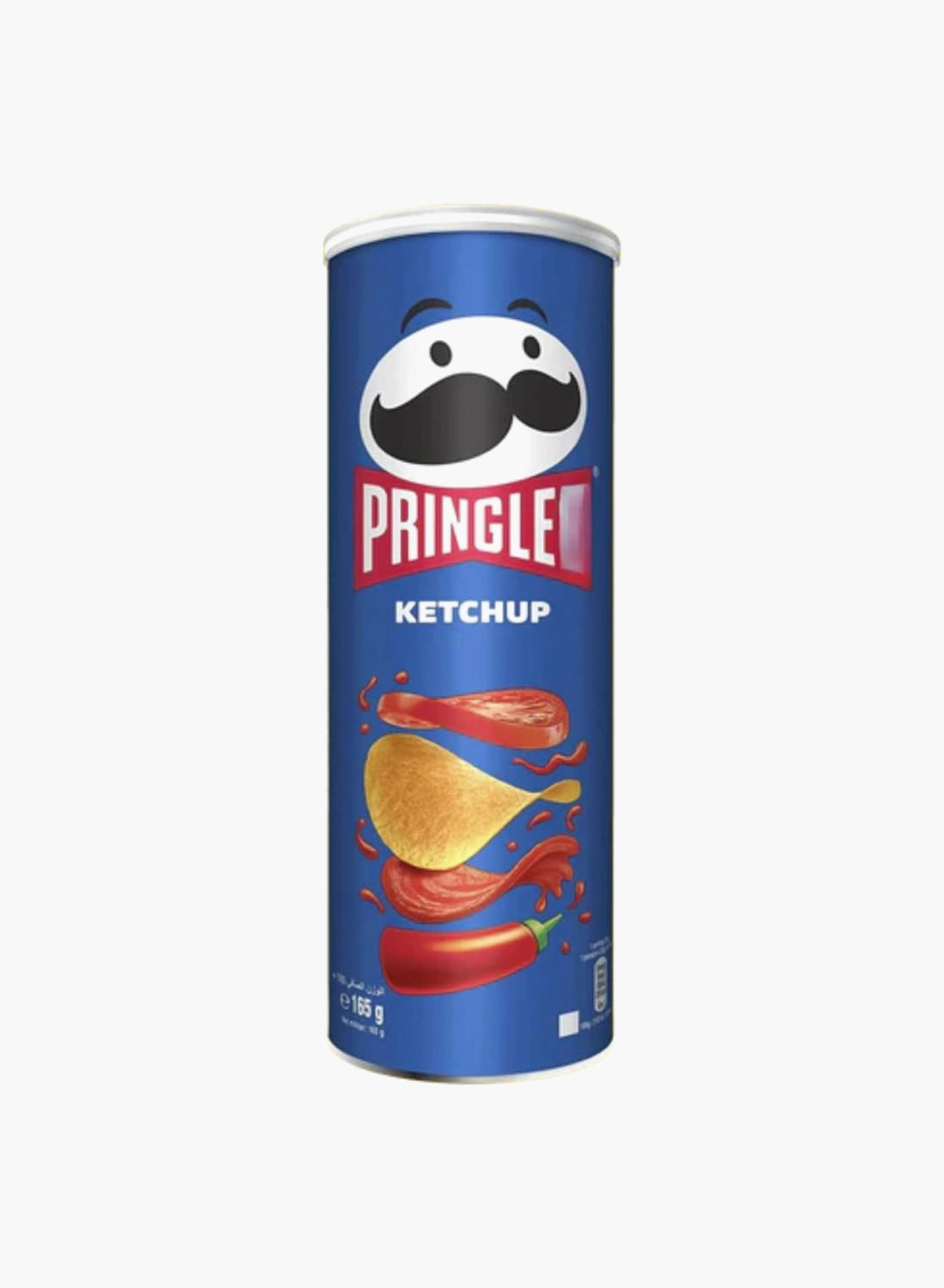 Pringles Ketchup Flavour Potato Crisps (165g)