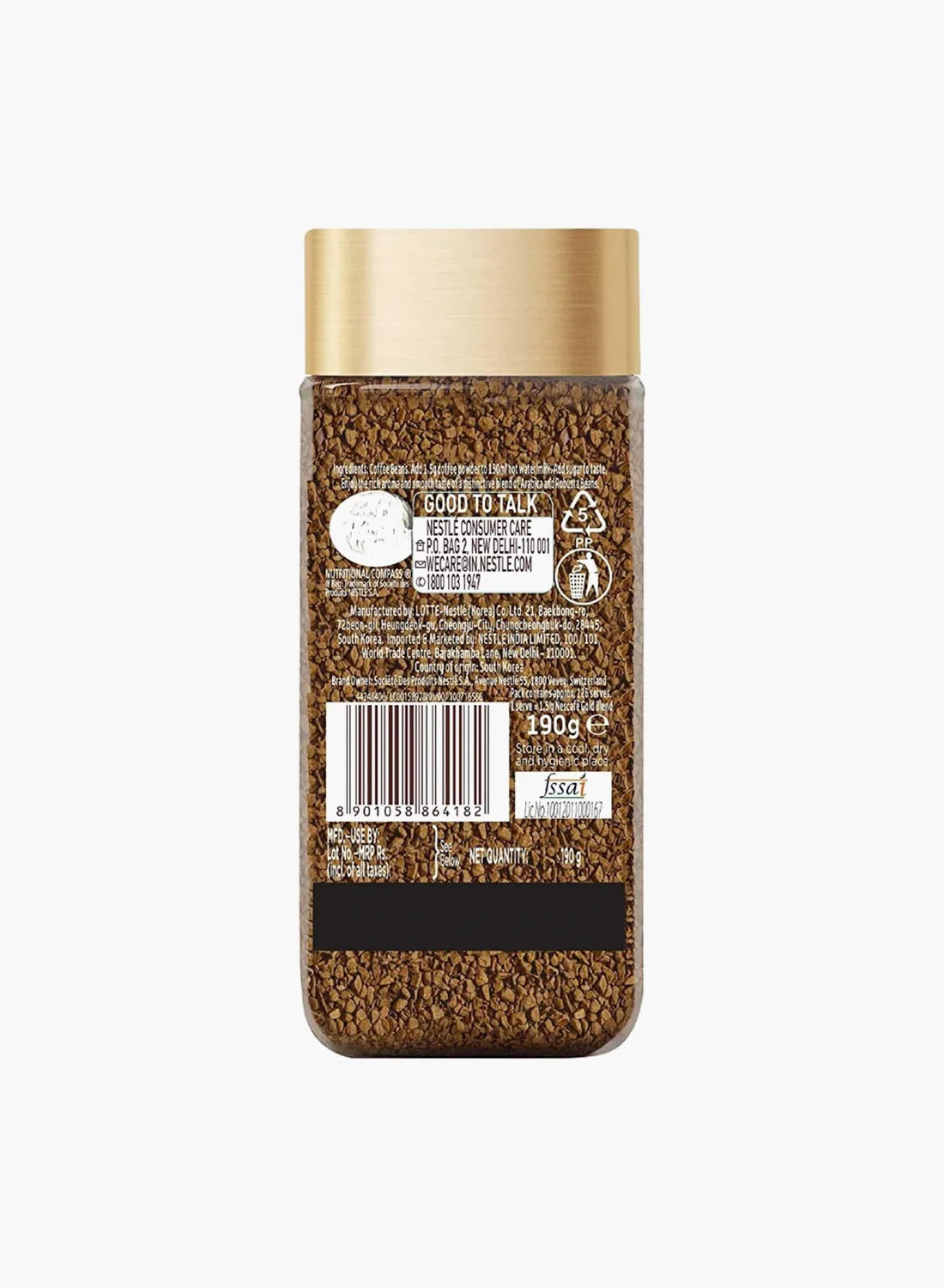 Dryfruit Mart Nas'Cafe Gold Coffee (190g Jar)